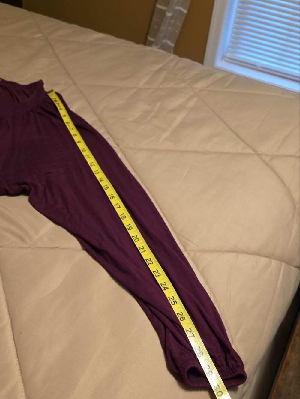 Terra & Sky Plum Long Sleeve Peplum Top - Picture 5 of 7